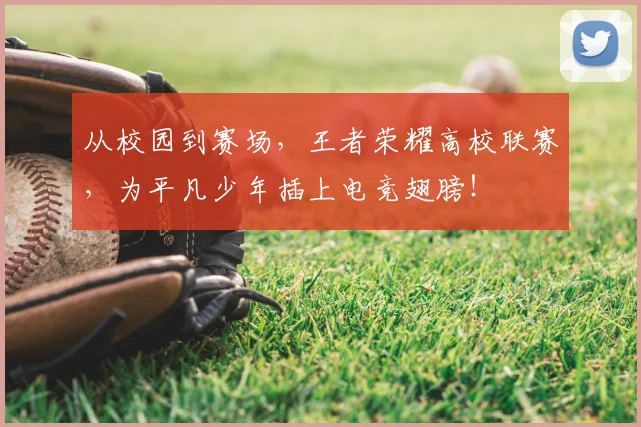 从校园到赛场，王者荣耀高校联赛，为平凡少年插上电竞翅膀！